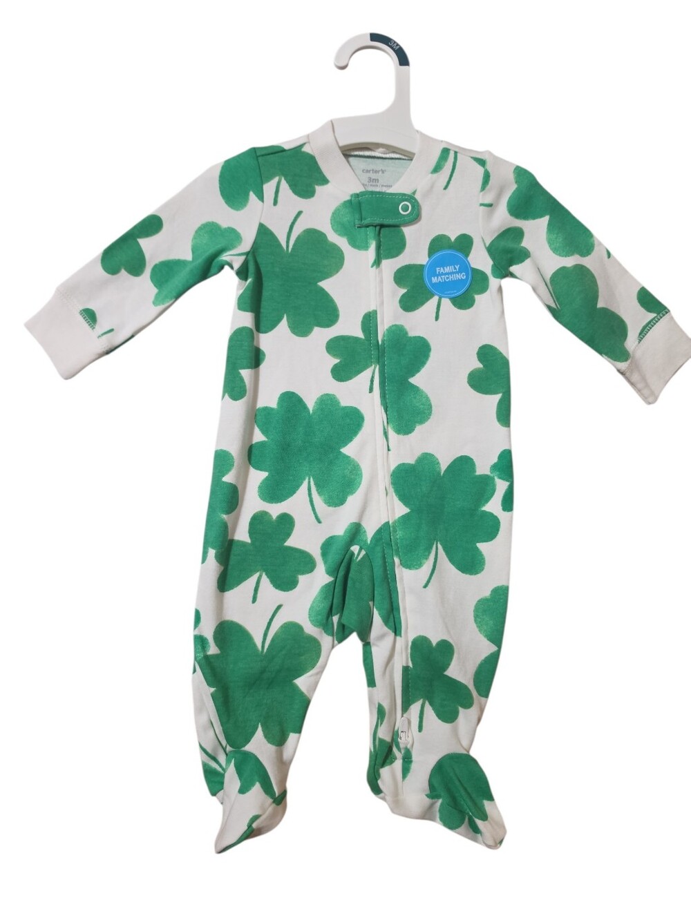Baby Sleep & Play Footed Suits Size 3M - Picture 2 of 4